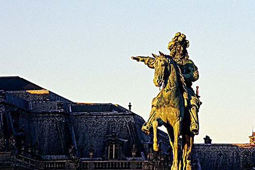 法国,伊夫利纳,凡尔赛宫,路易十四,国王,雕塑