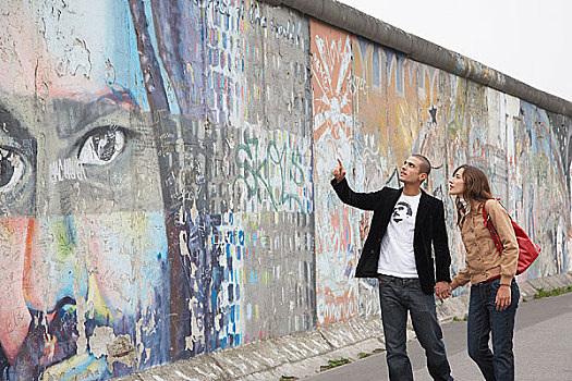 肖像权,柏林墙,柏林,德国