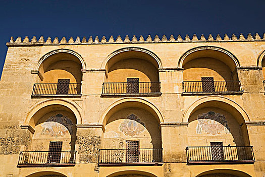 露台,户外,墙壁,科多巴清真寺,大教堂,科多巴,西班牙