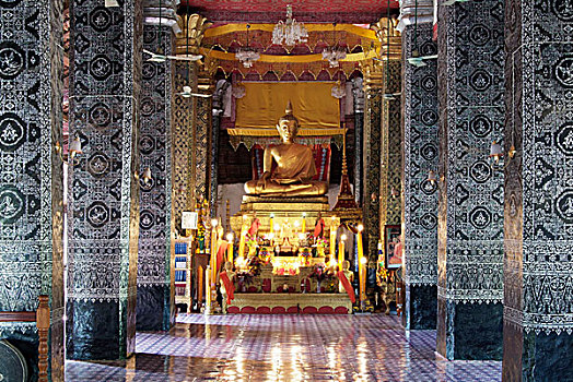 佛像,庙宇,万象,老挝