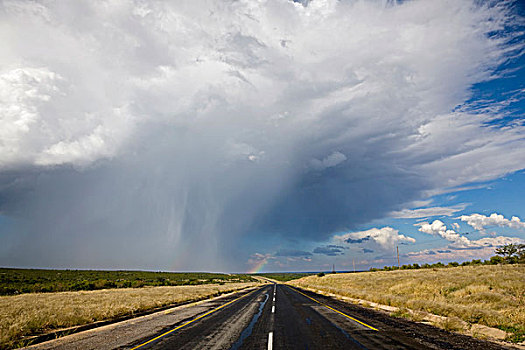 公路,彩虹,纳米比亚,非洲
