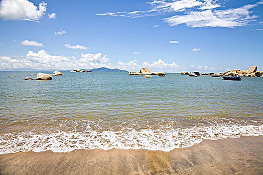 台山,海岛,大海,海岸,沙滩