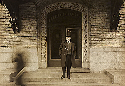 西奥多-罗斯福,头像,站立,正面,入口,男人,政治,历史