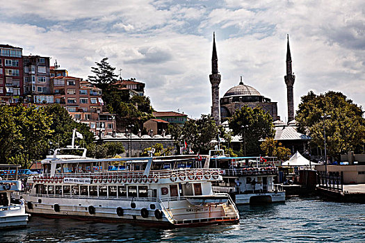 旅游,船,伊斯坦布尔,土耳其