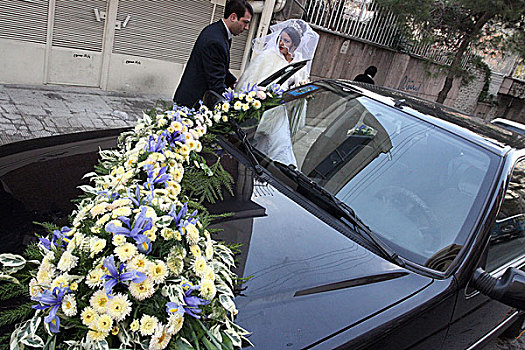 伊朗,年轻,婚姻,就绪,典礼,化妆,新娘,北方,德黑兰,首都