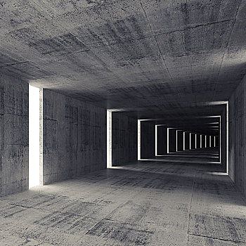 抽象,暗色,空,水泥,隧道,室内,背景
