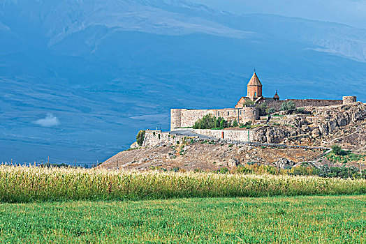 霍瑞维拉,寺院,教堂,省,亚美尼亚,亚洲