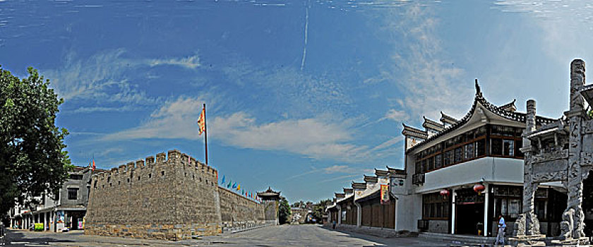 安徽三河古镇城墙
