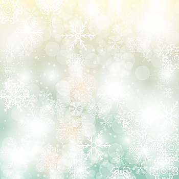 抽象,圣诞节,新年,背景,雪花,矢量,插画