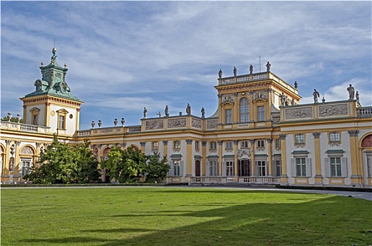 宫殿,华沙,波兰