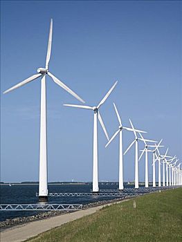 风电场,弗莱福兰,荷兰