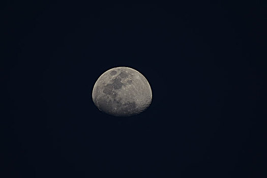 长焦高清拍摄月亮