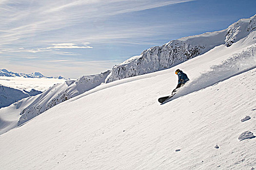 边远地区,滑雪板,不列颠哥伦比亚省,加拿大