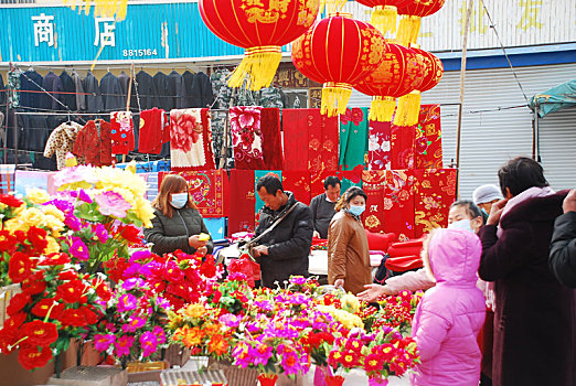 山东枣庄,赶年集,品年味