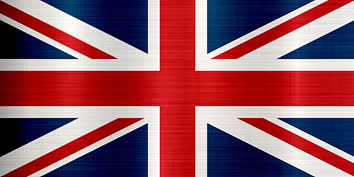 英国国旗,插画