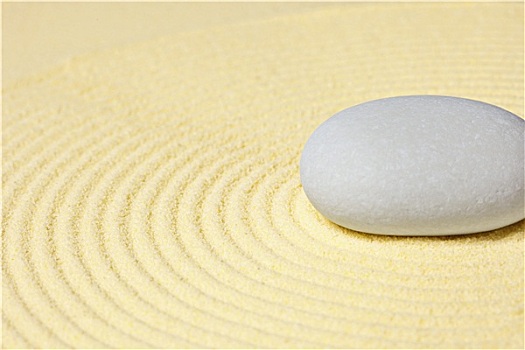 圆,石头,躺着,沙子,圆形,图案