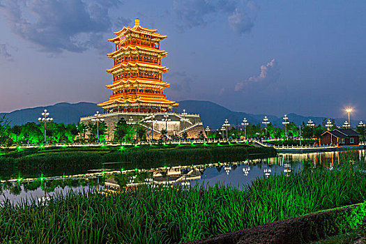 门头沟永定楼景区