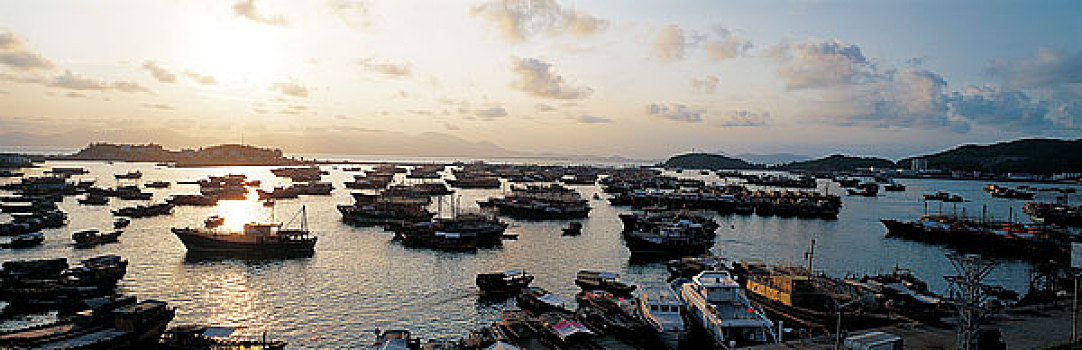 广东阳江渔港