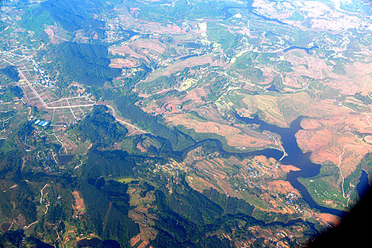 四川盆地真实图片图片