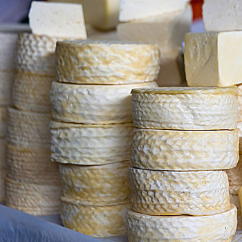 奶酪,展示,市场,库斯科,秘鲁