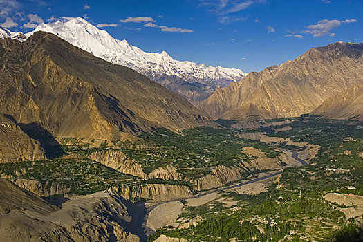 罕萨,山谷,喀喇昆仑,巴基斯坦