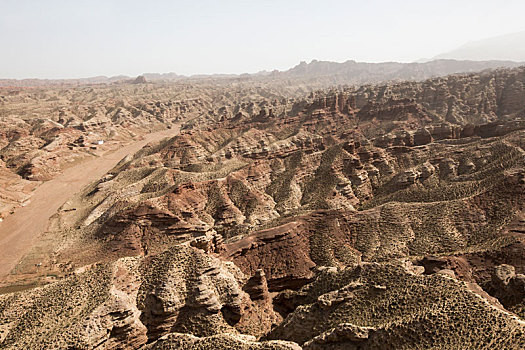 美丽的甘肃平山湖大峡谷