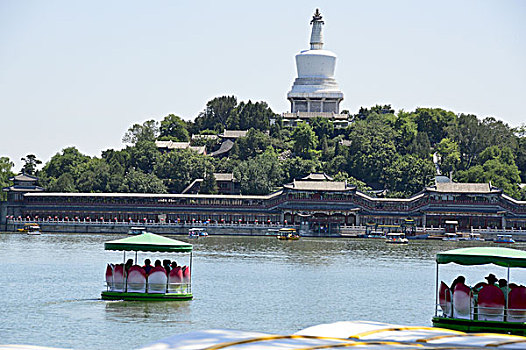 北海公园,琼岛与白塔,北京西城区