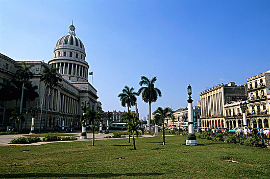 古巴,哈瓦那,国会大厦建筑