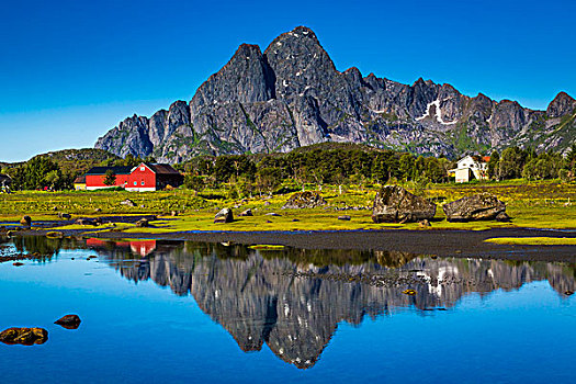 乡村,罗弗敦群岛,群岛,挪威