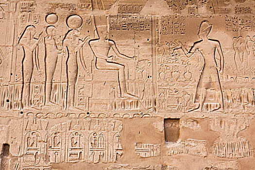 象形文字,卡尔纳克神庙,路克索神庙,埃及