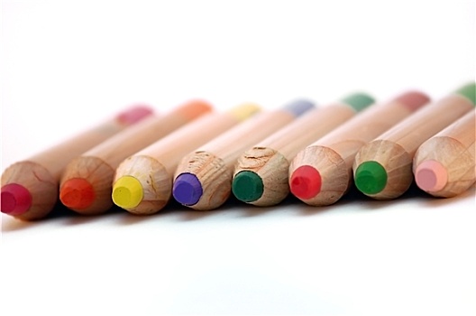 彩色,木质,铅笔