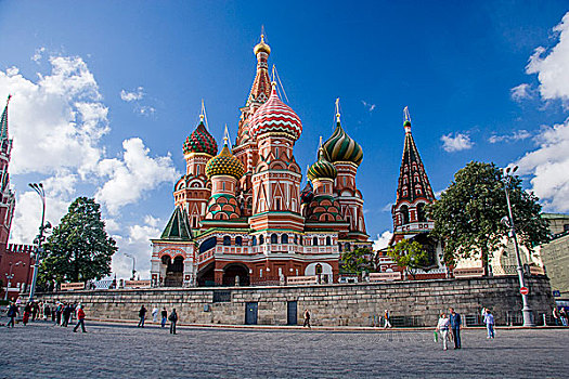 大教堂,红场,世界遗产,莫斯科,俄罗斯