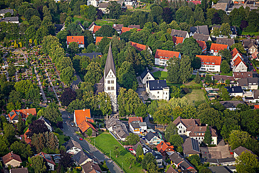 天主教,教堂大街,藻厄兰,北莱茵威斯特伐利亚,德国