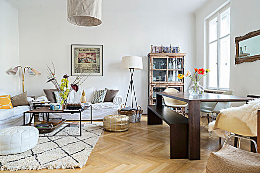 毛織品,地毯,橡樹,鑲木地板,生活方式,區域,時期,公寓