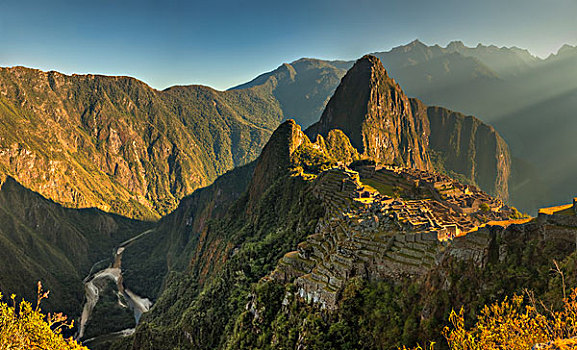 马丘比丘,乌鲁班巴河谷,靠近,库斯科市,秘鲁