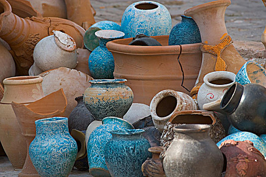 陶器,室外,街上,卡帕多西亚,土耳其