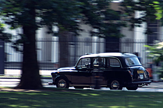 英国,伦敦,出租车