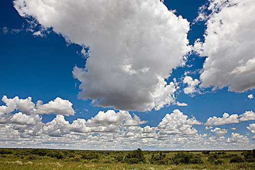 风景,云,靠近,南,纳米比亚