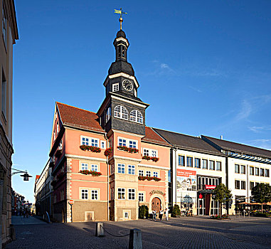 市政厅,埃森纳赫,图林根州,德国,欧洲