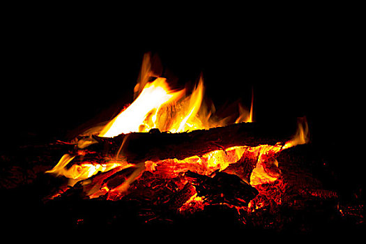 火,概念,炽热,自然,燃烧,灰尘