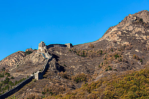 河北秦皇岛山海关角山长城