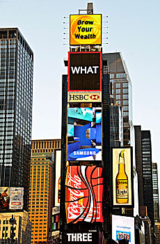 时代广场,42街,纽约,美国