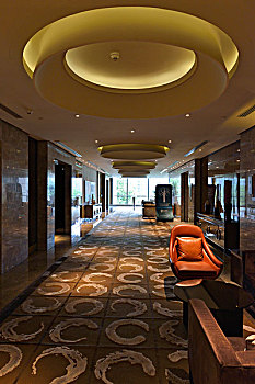 世博洲际酒店走廊