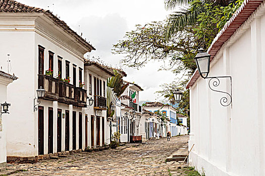 南美,巴西,建筑,鹅卵石,街道