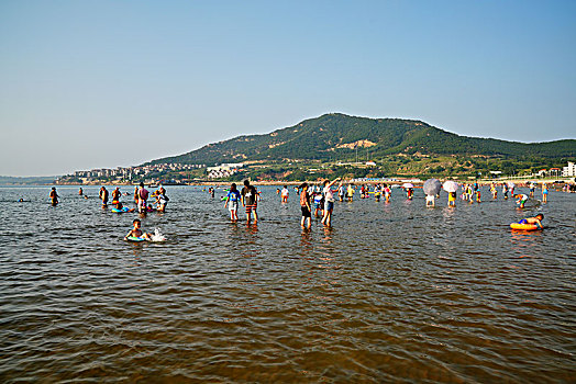 海滨,沙滩,海水浴场