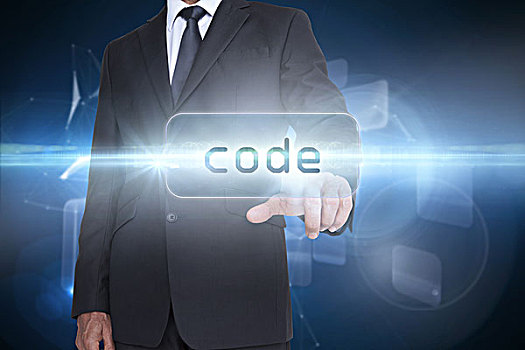 代码,发光,科技,背景