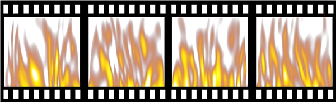 燃烧,电影胶片
