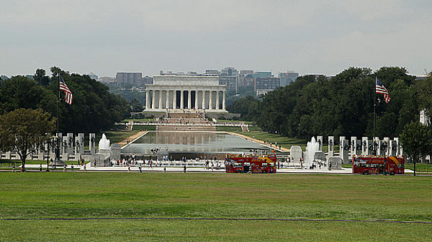 美国,华盛顿特区,林肯纪念馆