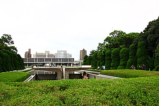 广岛,平和,纪念,公园,日本
