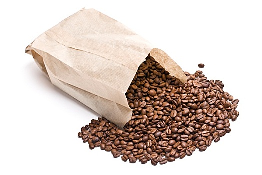 咖啡豆,纸袋
